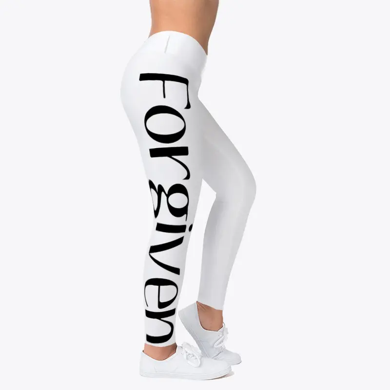 Forgiven White Leggings 